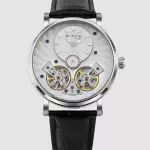 Britime London Lunaris Spiral Men's Watch, White 821-L10306