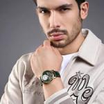 Britime London Lunaris Spiral Men's Watch, Green 821-L21412