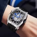 HANBORO FALCON X SERIES : AVIATION INSPIRED PRECISION WATCH (BLACK)