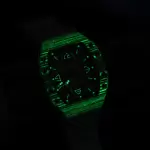 HANBORO CLOVER KING - CARBON FIBRE BEZEL & FOUR-LEAF SKELETON DIAL (GREEN)